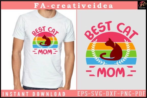 Cat Mom SVG for Crafts & Graphics
