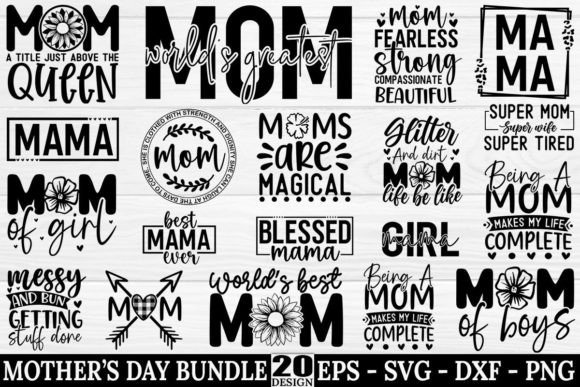Review: Mother’s Day SVG Bundle Mom Design